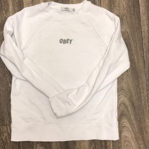 Obey Crew neck sweater shirt